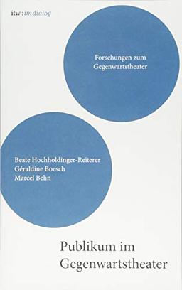 itw : im dialog – Band 3: Publikum im Gegenwartstheater: Forschungen zum Gegenwartstheater (itw : im dialog / Forschungen zum Gegenwartstheater)