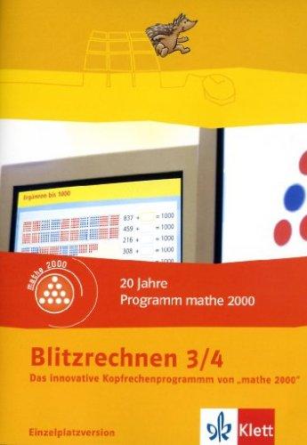 Blitzrechnen - Kopfrechnen Klasse 3 + 4