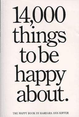 14,000 Things to Be Happy about