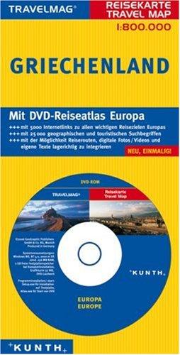 Reisekarte : Griechenland (+ DVD-Rom)