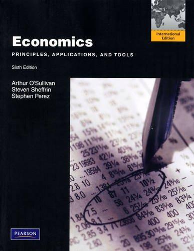 Economics: Principles, Applications and Tools