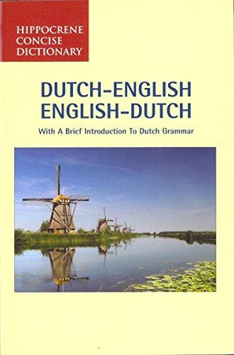 Dutch-English/English-Dutch Concise Dictionary (Hippocrene Concise Dictionary)