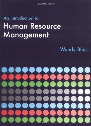 Introduction to Human Resources Management