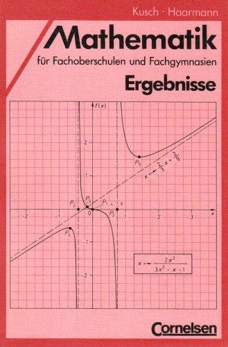 Mathematik für Fachoberschulen und Fachgymnasien: Ergebnisse