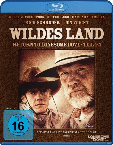 Wildes Land - Return to Lonesome Dove - Teil 1-4 (Fernsehjuwelen) [Blu-ray]