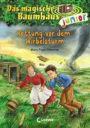 Das magische Baumhaus junior 21 - Rettung vor dem Wirbelsturm: Kinderbuch zum Vorlesen und ersten Selberlesen - Mit farbigen Illustrationen - Für Mädchen und Jungen ab 6 Jahre