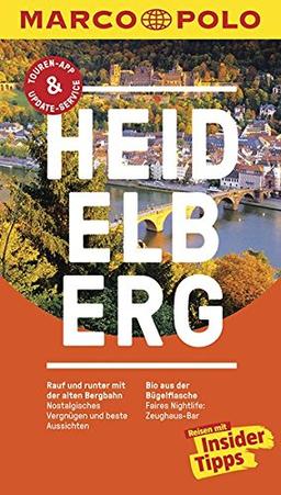 MARCO POLO Reiseführer Heidelberg: Reisen mit Insider-Tipps. Inklusive kostenloser Touren-App & Update-Service