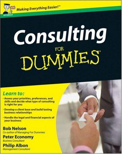 Consulting For Dummies