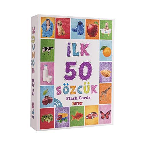 Ilk 50 Sözcük: Egitici Flash Card / Hafiza Kart