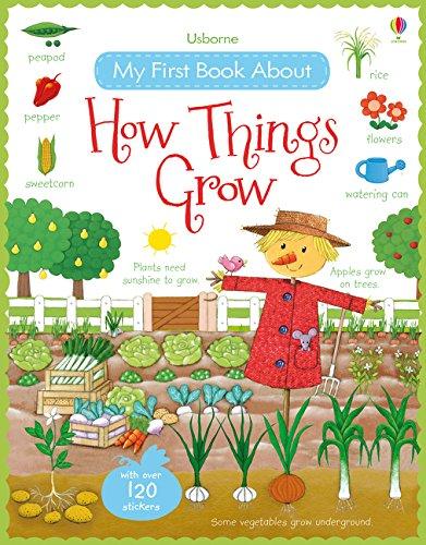 My First Book About How Things Grow Sticker Book (My First Books)