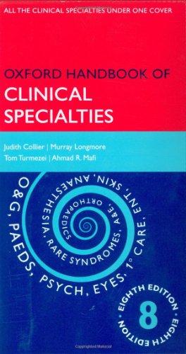 Oxford Handbook of Clinical Specialties (Oxford Handbooks)