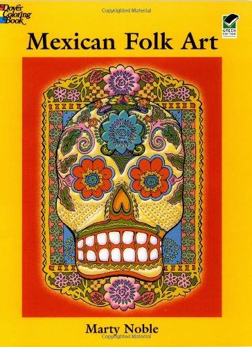 Mexican Folk Art Coloring Book