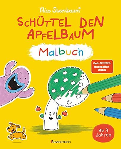 Schüttel den Apfelbaum - Malbuch: Der Spiegel-Bestseller zum Ausmalen für Kinder ab 3 Jahren