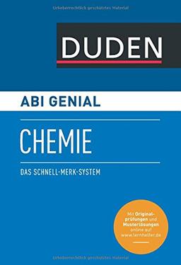 Abi genial Chemie: Das Schnell-Merk-System (Duden SMS - Schnell-Merk-System)