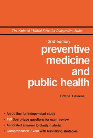 Nms Preventive Medicine and Public Health (National Medical Series for Independent Study)