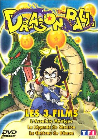 Dragon Ball - Vol.4 : Les Films, l'intégrale : La Légende de Shenron / L'Aventure mystique / Le Château du démon [FR Import]