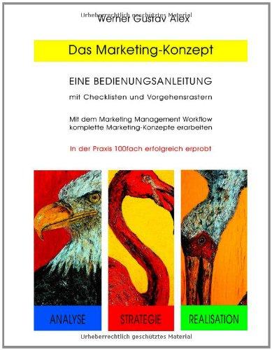 Das Marketing-Konzept: Eine Bedienungsanleitung mit Checklisten und Vorgehensrastern