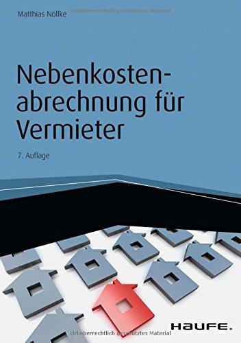 Nebenkostenabrechnung für Vermieter (Haufe Fachbuch)