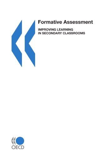 Formative Assessment: Improving Learning in Secondary Classrooms