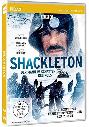 Shackleton - Der Mann im Schatten des Pols / Der komplette Abenteuer-Vierteiler um den Polarforscher (Pidax Historien-Klassiker) [2 DVDs]