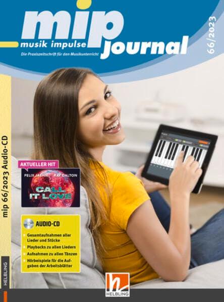 mip-Journal 66/2023 - Audio-CD: Die Praxiszeitschrift für den Musikunterricht der 5. bis 10. Jahrgangsstufe (mip-journal: Die Praxiszeitschrift für den Musikunterricht der 5. bis 10. Jahrgangsstufe)