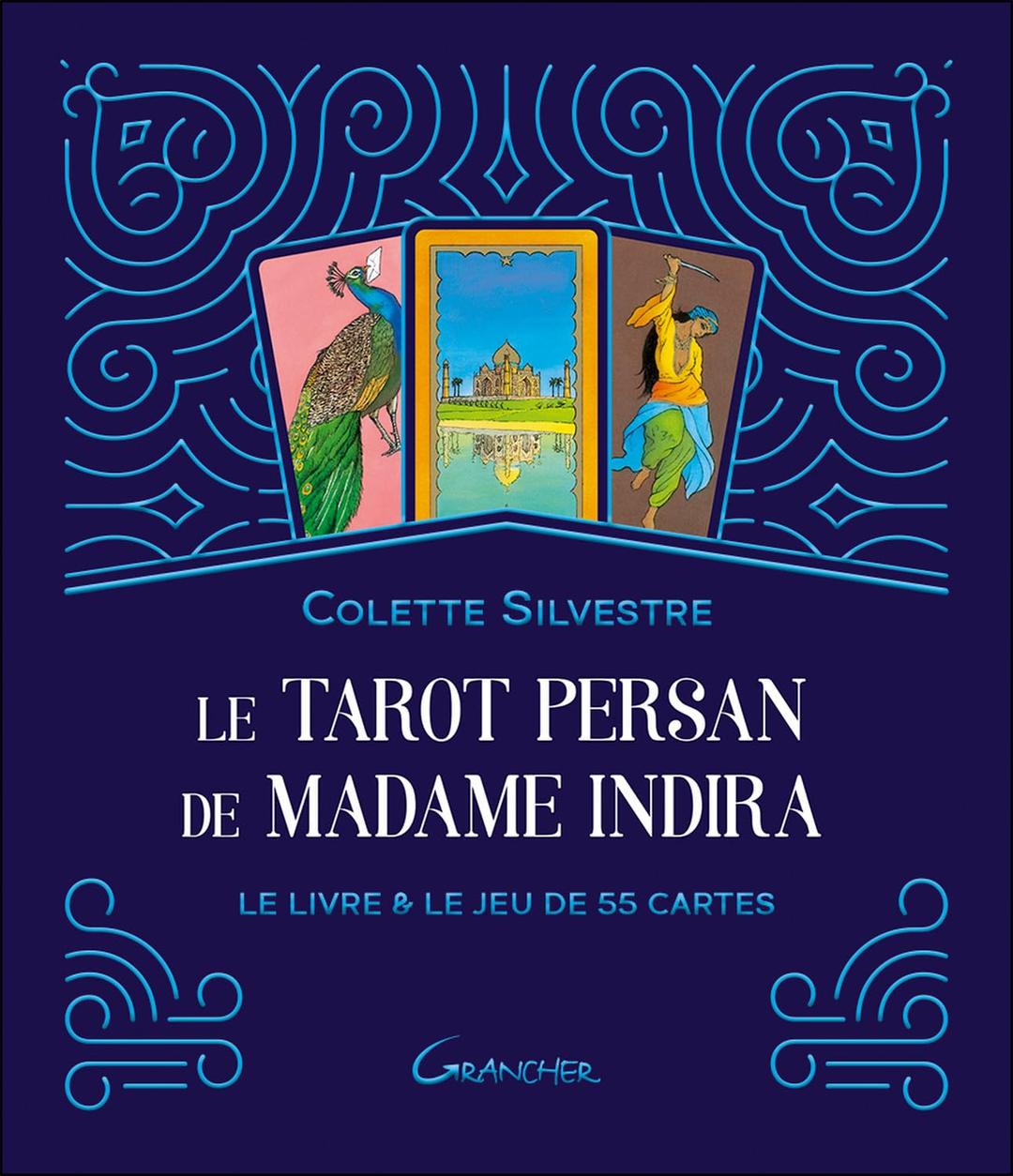 Le tarot persan de madame Indira : le livre & le jeu de 55 cartes