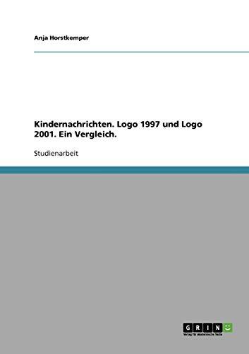 Kindernachrichten. Logo 1997 und Logo 2001. Ein Vergleich.