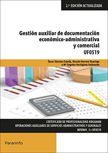 Gestión auxiliar de documentación económico-administrativa y comercial