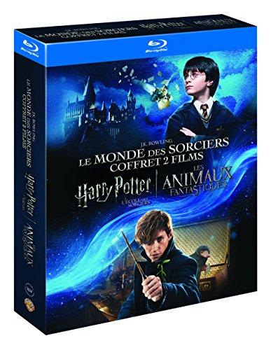 Coffret j. k. rowling 2 films : harry potter à l'école des sorciers ; les animaux fantastiques [Blu-ray] [FR Import]