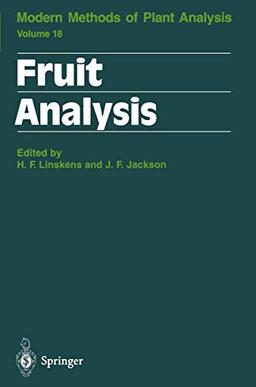 Fruit Analysis (Molecular Methods of Plant Analysis, 18)