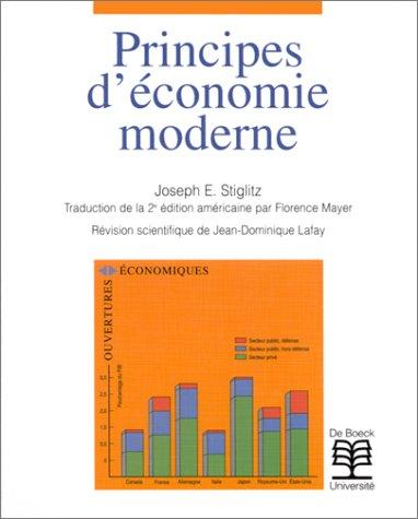 PRINCIPES D'ECONOMIE MODERNE. 2nde édition (Ouvertures Economiques)