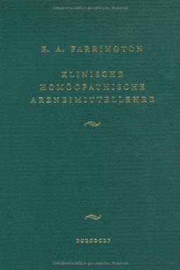 Klinische Homöopathische Arzneimittellehre