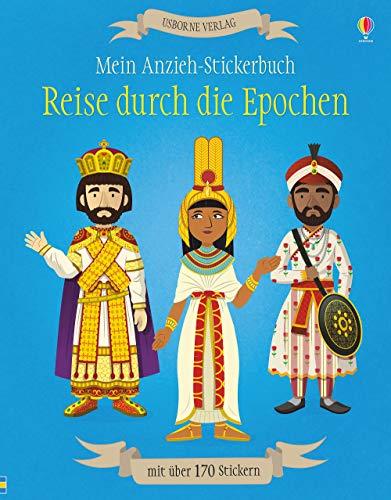 Mein Anzieh-Stickerbuch: Reise durch die Epochen