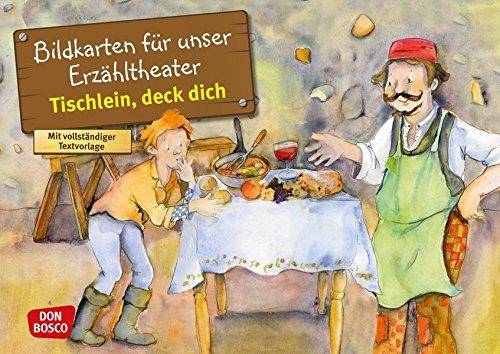 Tischlein, deck dich. Kamishibai Bildkartenset.: Entdecken. Erzählen. Begreifen: Märchen. (Märchen für unser Erzähltheater)