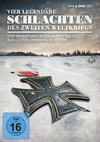 Vier Legendäre Schlachten des Zweiten Weltkrieges [4 DVDs]