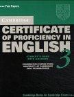 Cambridge Certificate of Proficiency English 3. Student's Book with answers