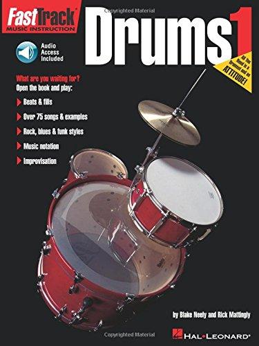 Fast Track Drums 1 Bk/Cd: Noten, CD für Schlagzeug (Fast Track Music Instruction)