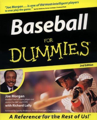 Baseball for Dummies (For Dummies (Computer/Tech))