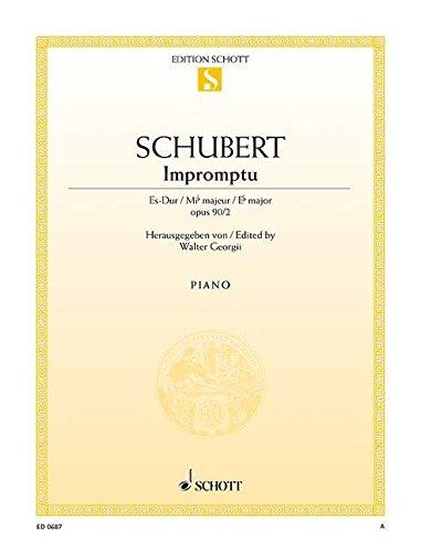 Impromptu: Nr. 2 Es-Dur. op. 90. D 899. Klavier. (Edition Schott Einzelausgabe)