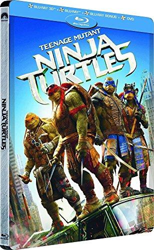 TEENAGE MUTANT NINJA TURTLES (2014) 3D+2D STEELBOOK Blu-Ray (mit deutschem Ton) NEU&OVP