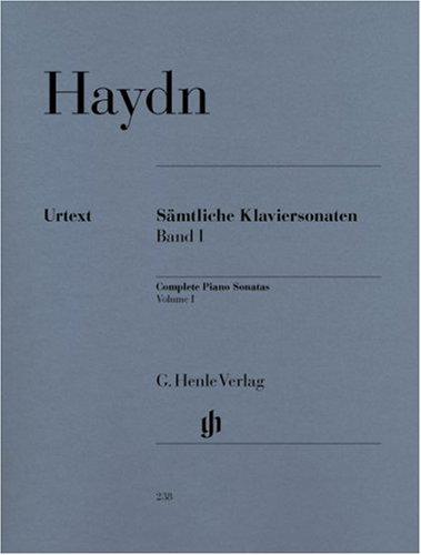 Haydn Sämtliche Klaviersonaten, Band 1