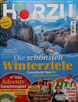 Hörzu 49/2022 "Die schönsten Winterziele"