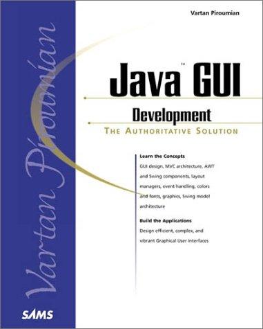 Java GUI Development (Sams Professional)