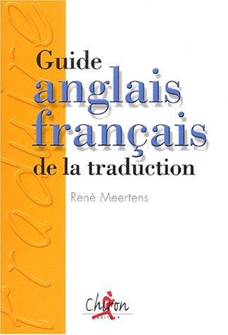 Guide anglais-français de la traduction