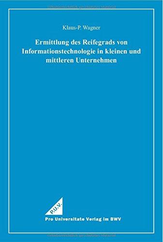 Ermittlung des Reifegrads von Informationstechnologie in kleinen und mittleren Unternehmen