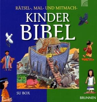 Kinderbibel: Rätsel-, Mal- und Mitmachbuch