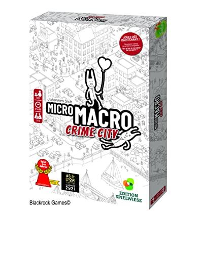 Spielwiese Micro Macro Crime City, Gesellschaftsspiel, Ref SPI001MA, mehrfarbig