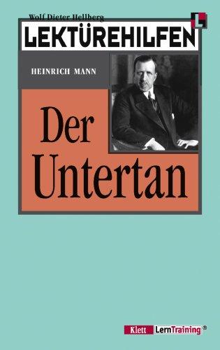 Der Untertan ( Lektürehilfen )