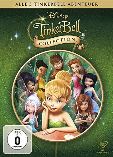 Tinkerbell Collection - Alle 5 Tinkerbell Abenteuer (Geschenkbox, 5 Discs)