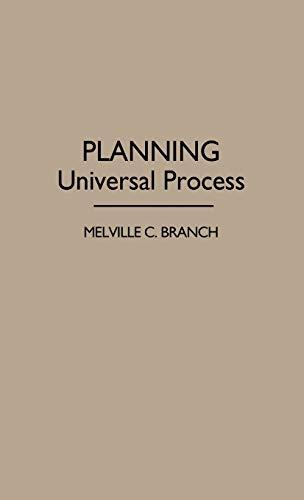 Planning: Universal Process